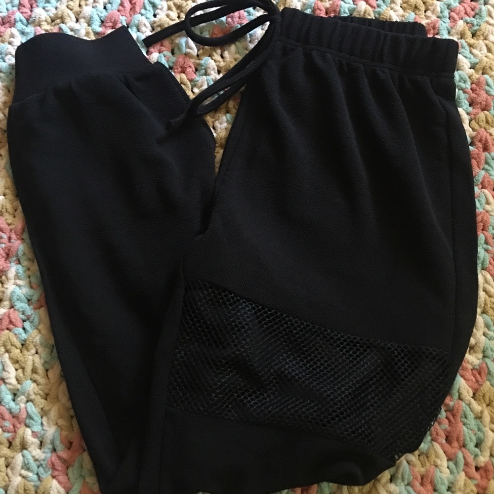 Black Jogger Sweatpants